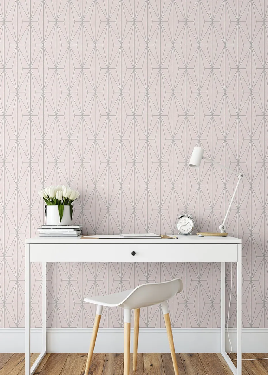 Muriva Darcy James Aspen Geo Wallpaper