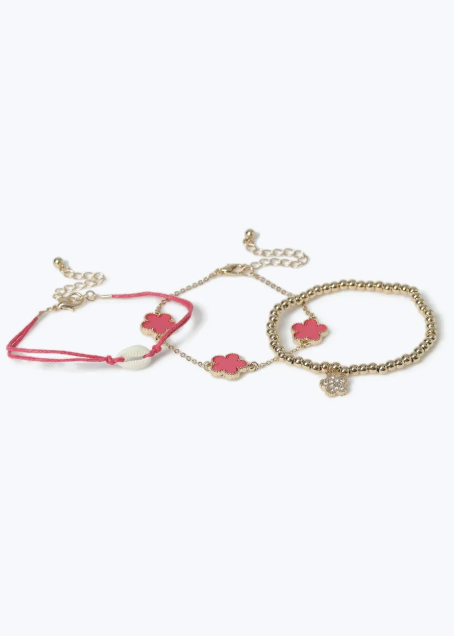 Muse Pink Seashell Wristwear Multipack