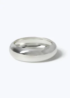 Muse Silver Chunky Bangle