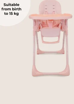 My Babiie Pastel Pink Luxe Highchair