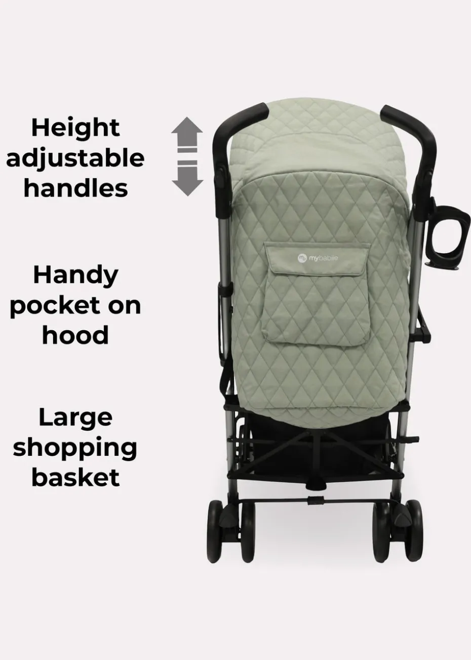 My Babiie Sage Billie Faiers Quilted Lightweight Stroller
