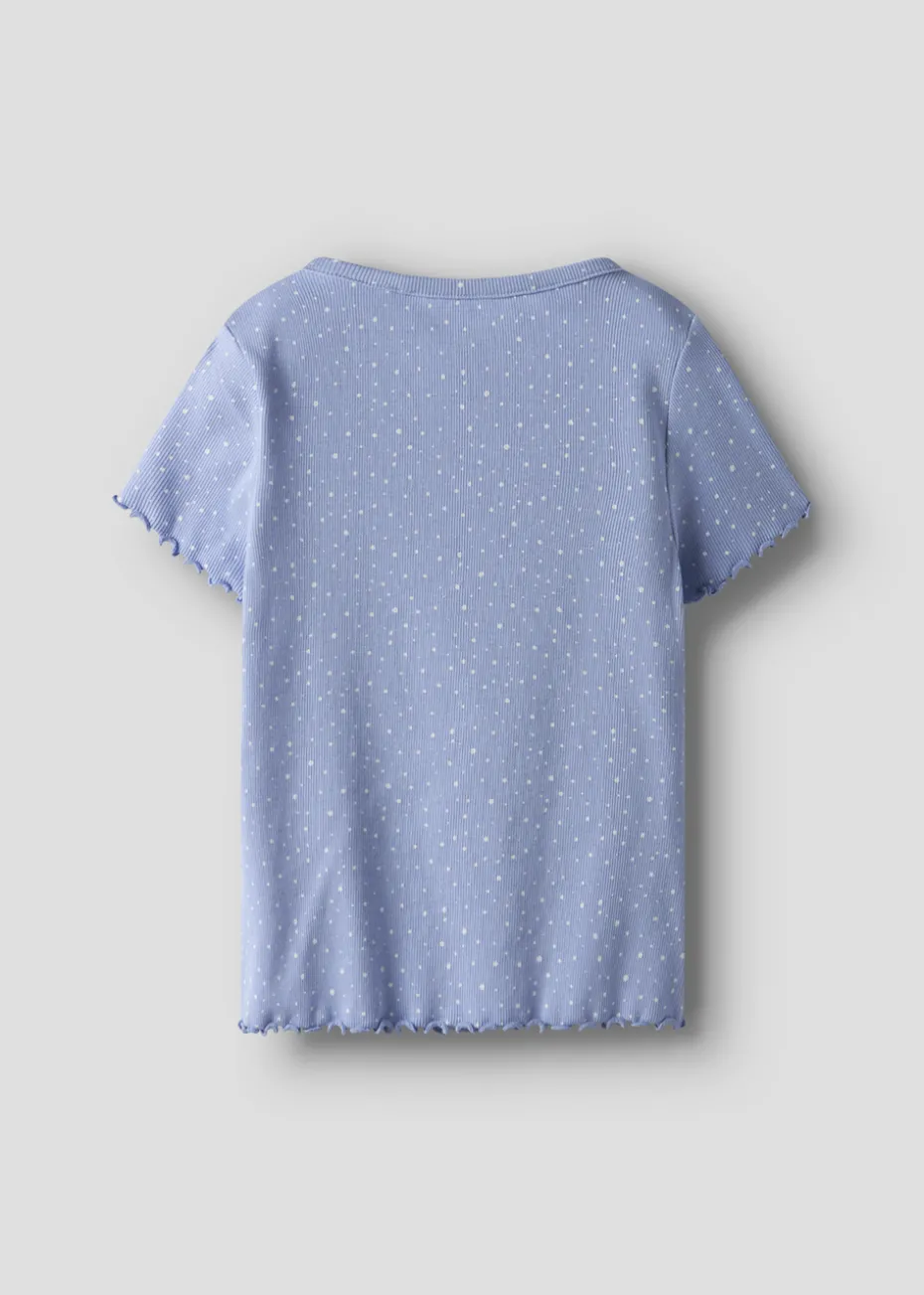 Name It Blue Spot Top (6-12yrs)