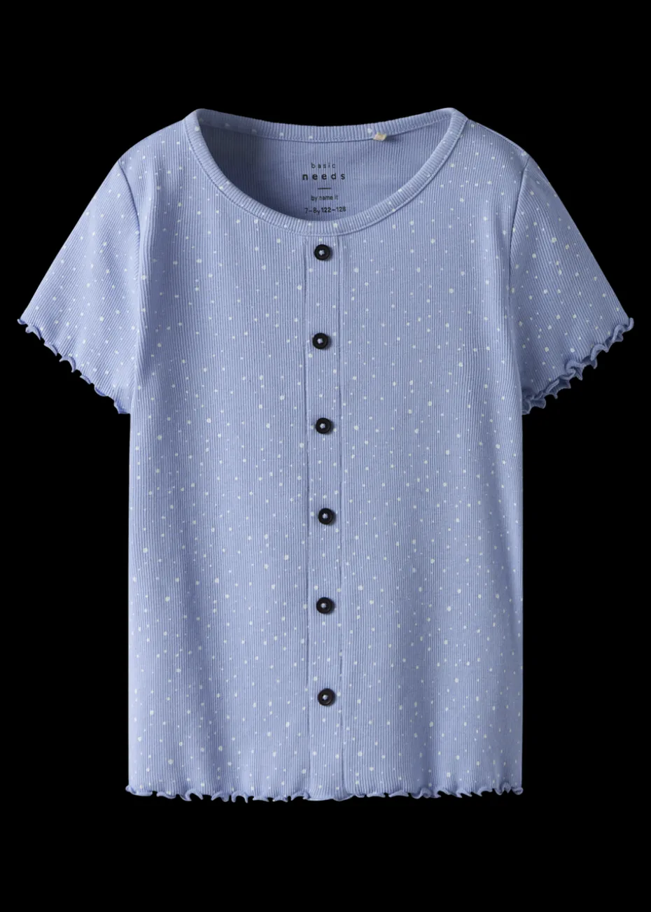 Name It Blue Spot Top (6-12yrs)