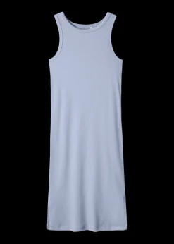 Name It Girls Lilac Ribbed Dress (7-12yrs)