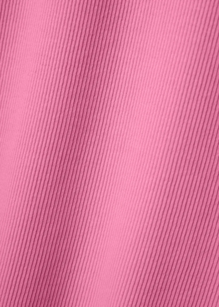 Name It Girls Pink Ribbed Dress (7-12yrs)