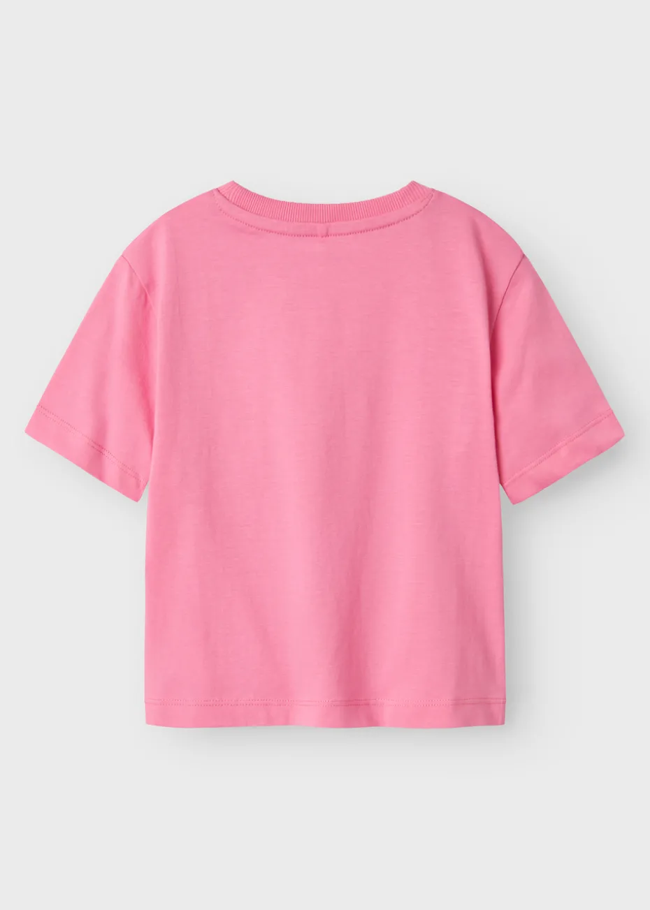 Name It Girls Pink Shell T-Shirt (9mths-5yrs)