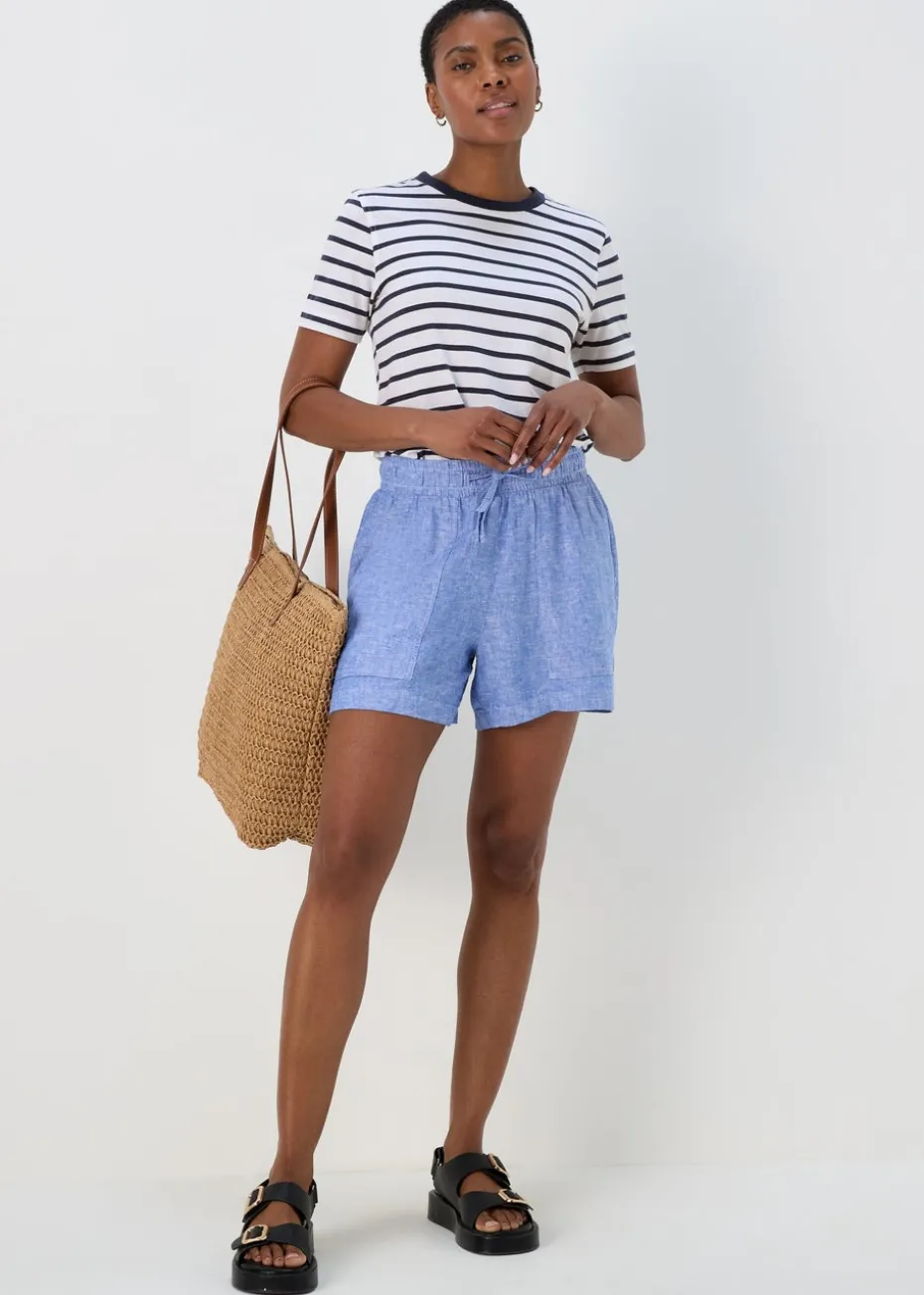 Navy & White Modern Stripe T-Shirt
