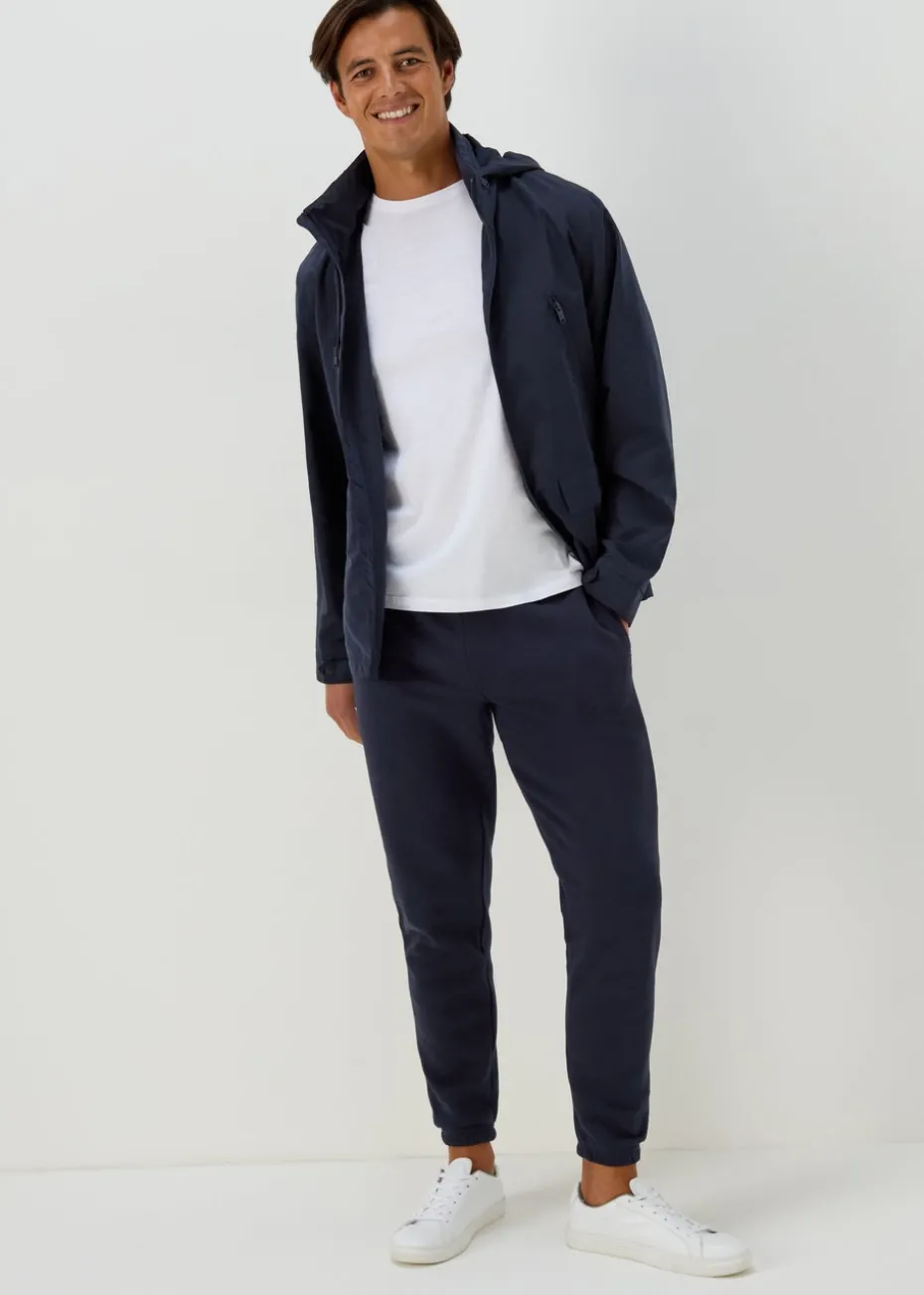 Navy Essential Cuffed Joggers