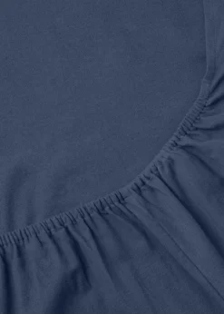 Navy  Extra Deep Bed Sheet (180 Thread Count)