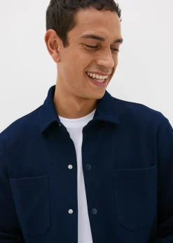 Navy Smart Shacket