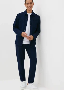 Navy Smart Shacket