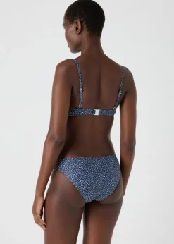 Navy Spot Bikini Bottoms