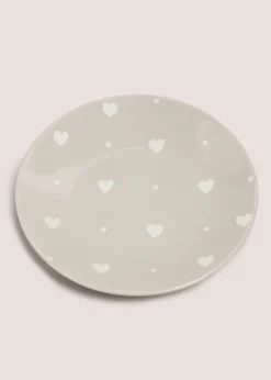 Neutral Heart Side Plate