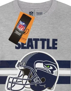 NFL Grey Seattle Seahawks Short Sleeved T-Shirt