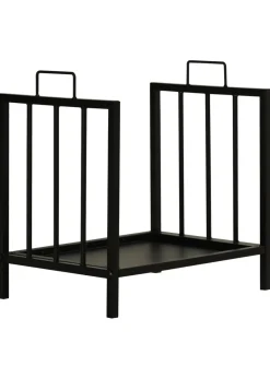 Outsunny Metal Firewood Log Holder Firewood Rack