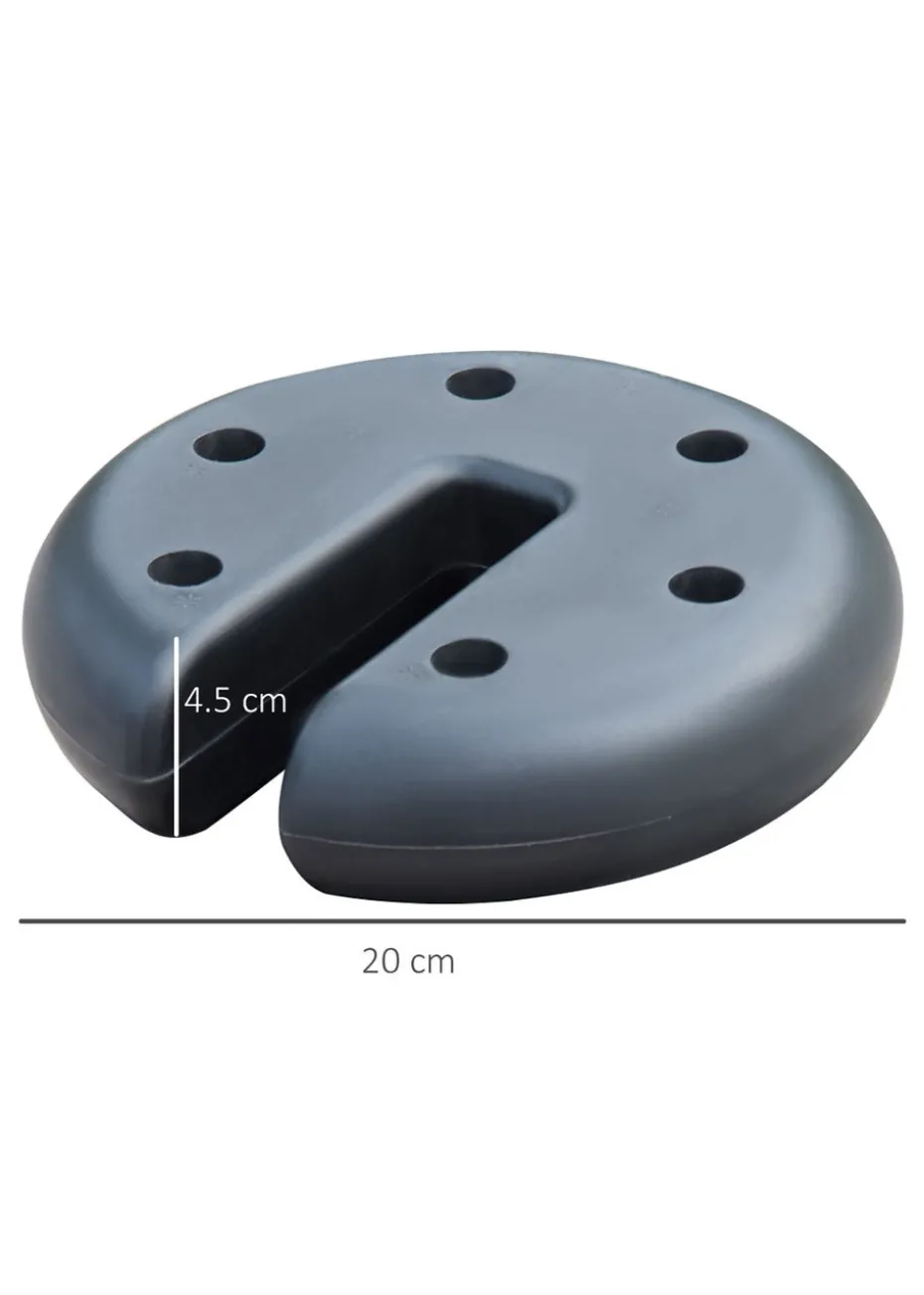 Outsunny Set of 4 PCs Gazebo Sand Weight Bag Bags Leg Weights Marquee Party Tent Canopy 8.8KG