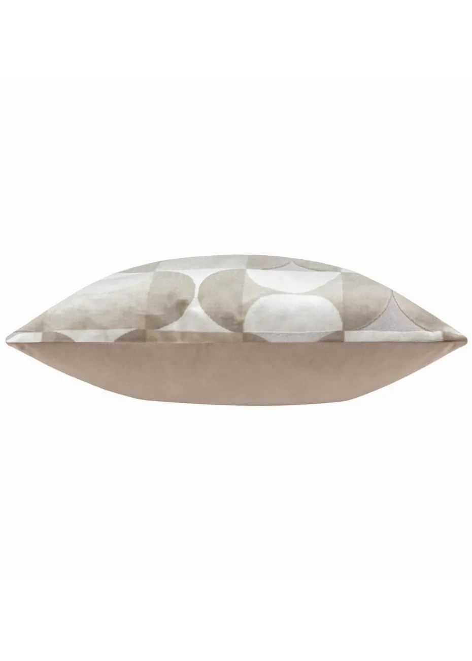 Paoletti Bardot Geometric Jacquard Filled Cushion (50 x 50 x 8cm)