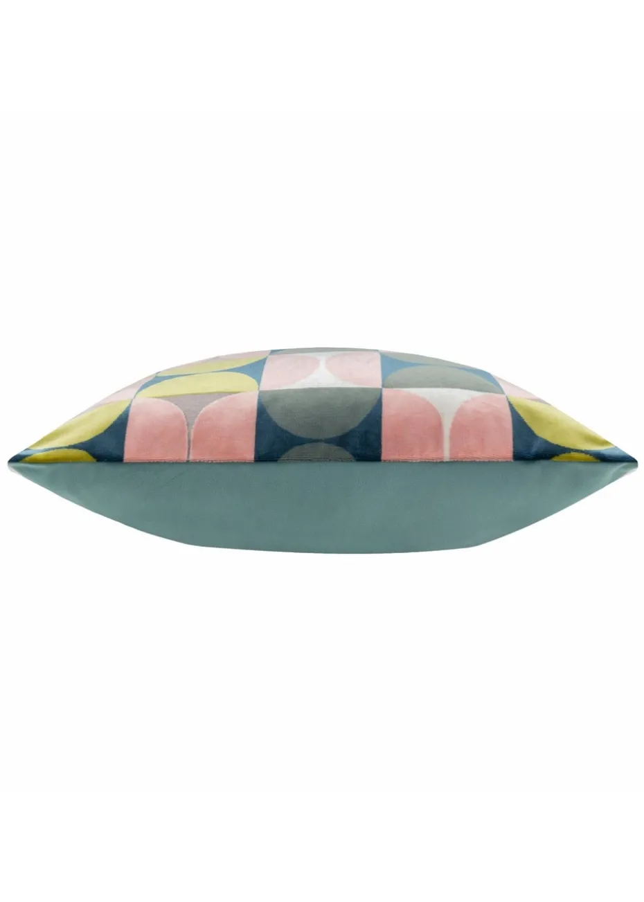 Paoletti Bardot Geometric Jacquard Filled Cushion (50 x 50 x 8cm)