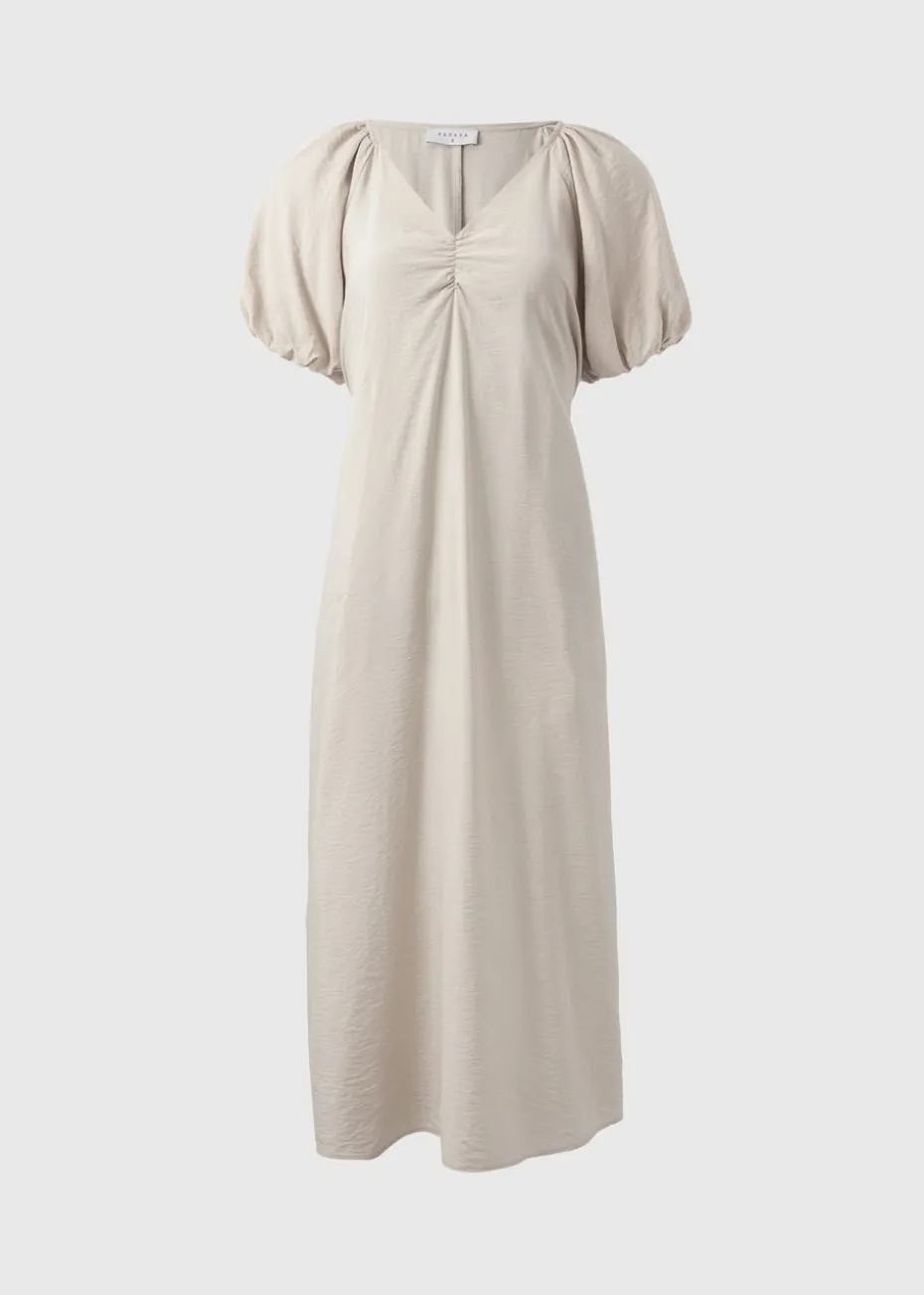 Papaya Petite Stone Tie Midi Dress