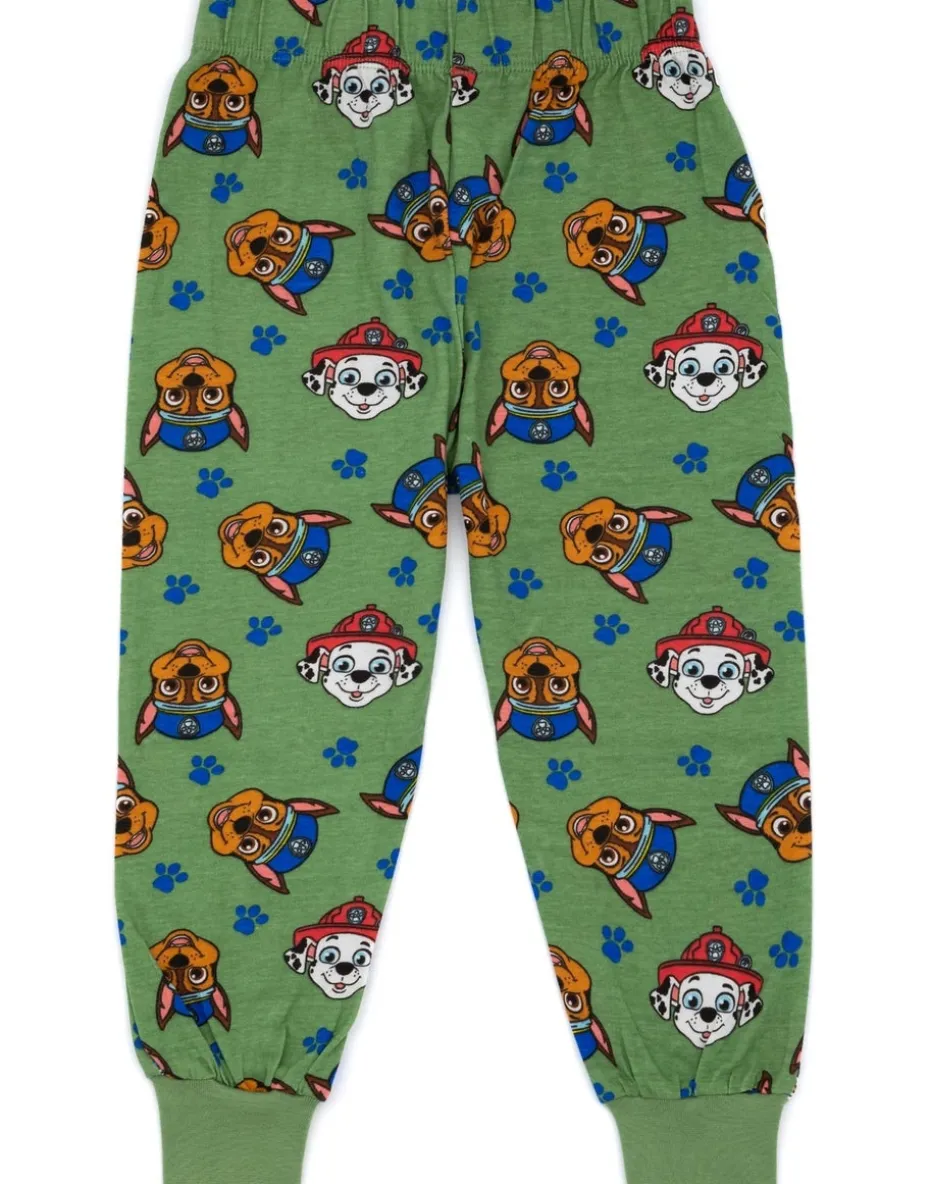 Paw Patrol Boys Grey Short Sleeve Long Leg Pyjama Set (2 - 7 Years)