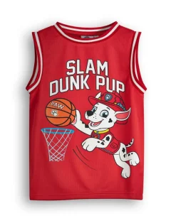 Paw Patrol Marshall Kids Red Basketball Set (2-7 Years)