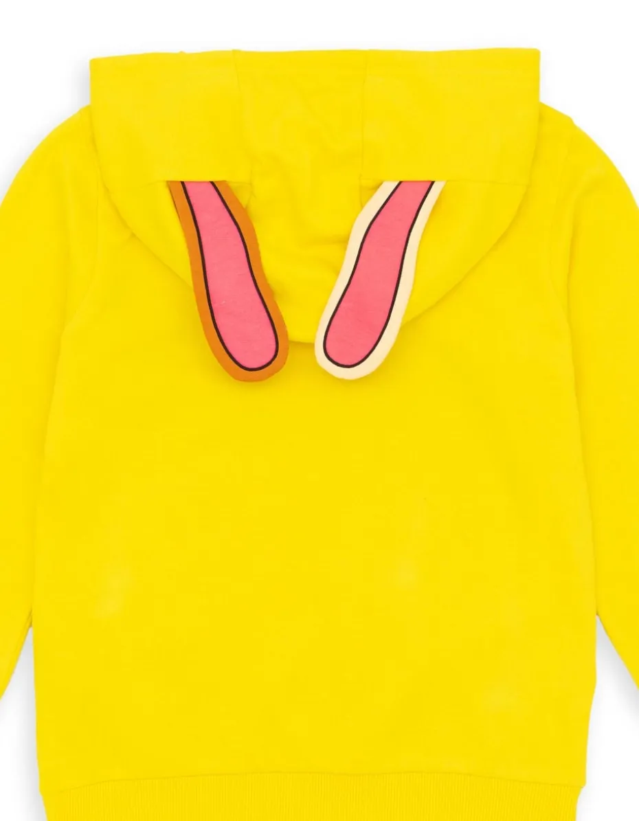 Paw Patrol Yellow Kids Character Hoodies (2-7 Years)
