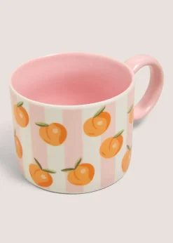 Peach Shaped Ceramic Bowl