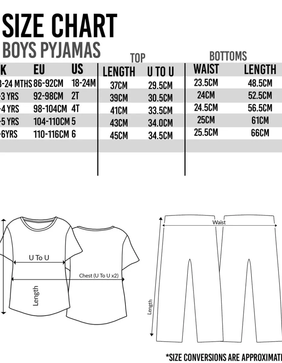 Peppa Pig Boys Blue George's Space Mission Print Pyjama Set (18 Months - 5 Years)