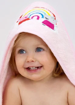 Peppa Pig Pink Lullabies Infant Hooded Towel