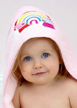Peppa Pig Pink Lullabies Infant Hooded Towel