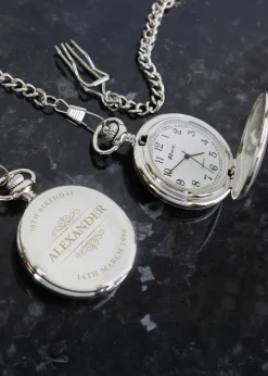 Personalised Memento Company Classic Pocket Fob Watch