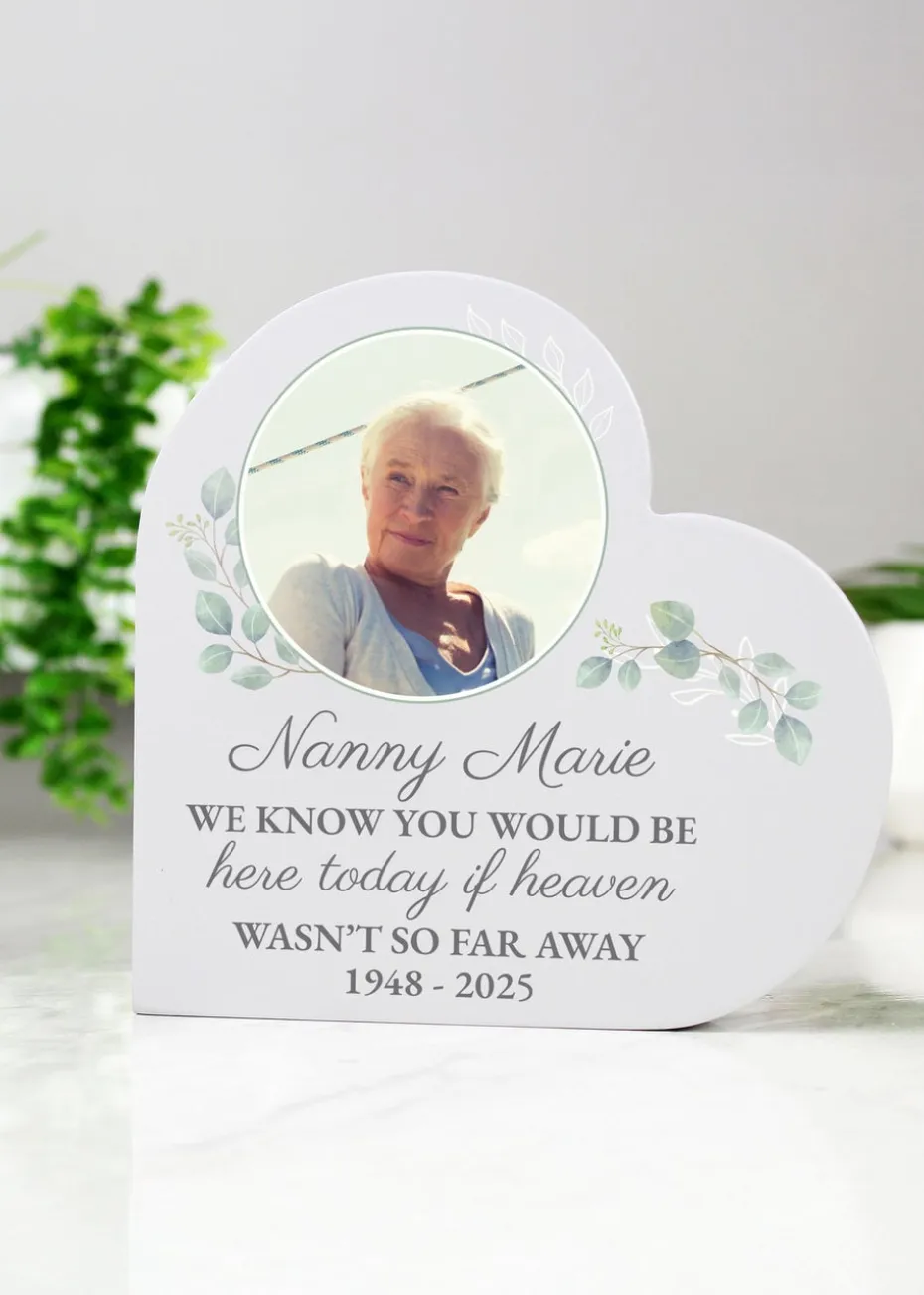 Personalised Memento Company Wedding Memory Table Heart Ornament