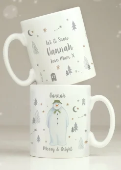 Personalised Memento Company White The Snowman Magical Adventure Mug