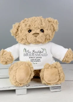 Personalised Memento Company Botanical Teddy Bear