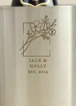 Personalised Memento Company Botanical Wine Cooler