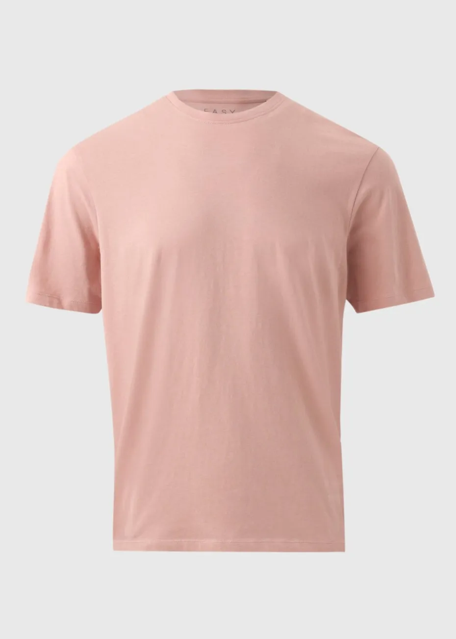 Pink Essential Crew Neck T-Shirt