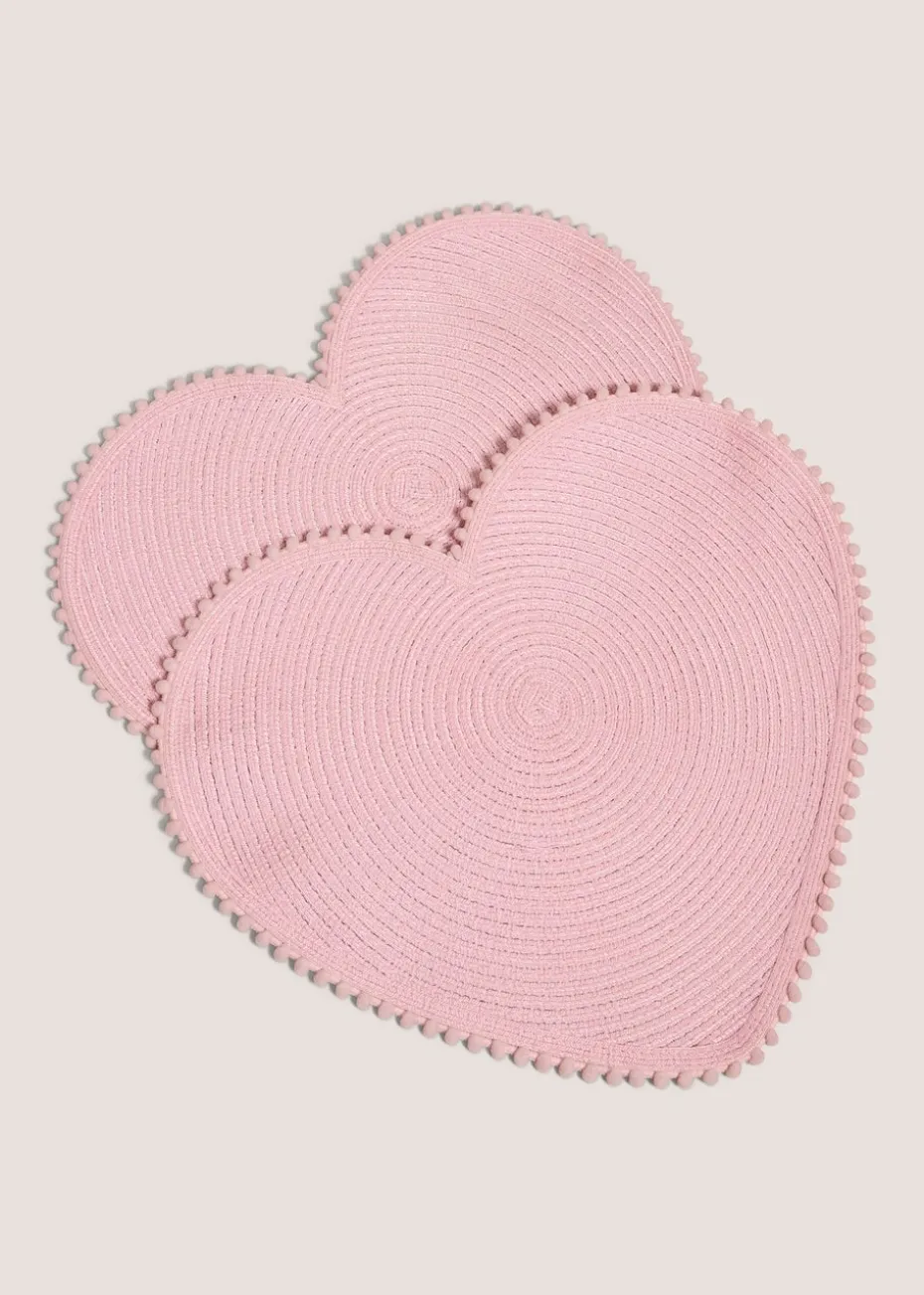Pink Heart Tea Tray
