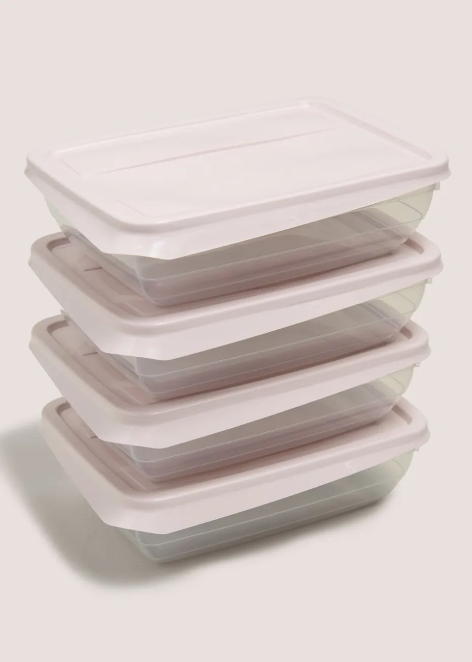 Pink Plastic Lunch Box