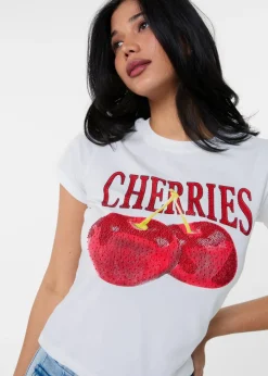 Pink Vanilla Ivory Cherries T-Shirt