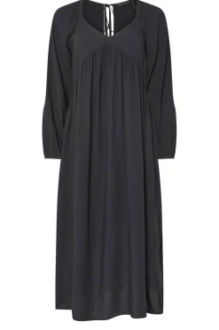 Pixiegirl Petite Black Woven Tie Back Smock Dress