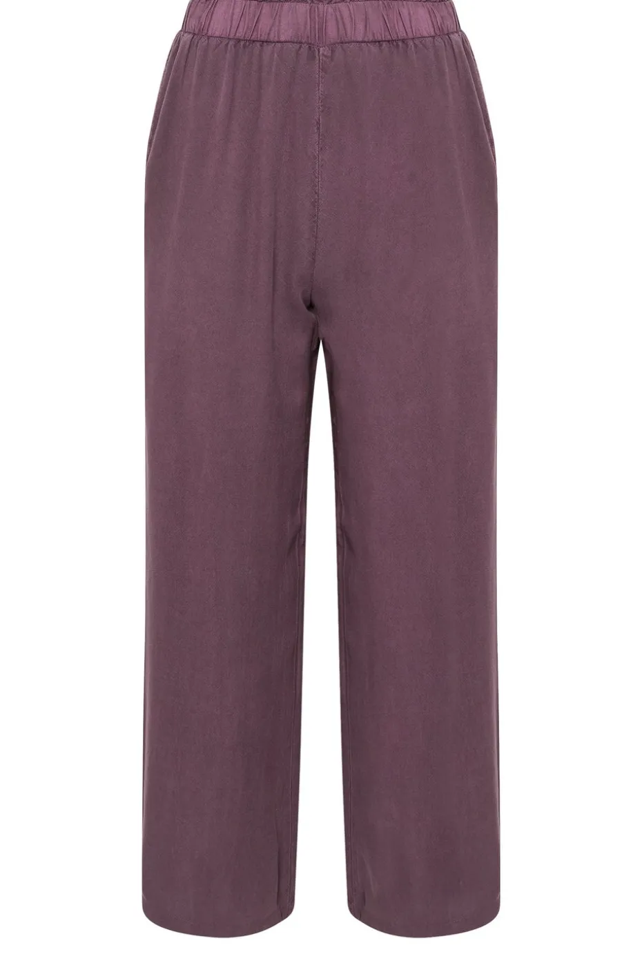 Pixiegirl Petite Purple Acid Wash Wide Leg Trousers