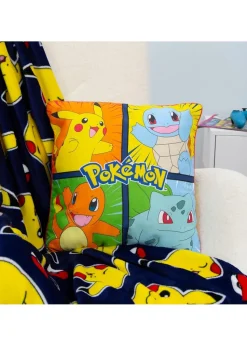 Pokemon Multi Colour Retro Square Cushion (40x40cm)