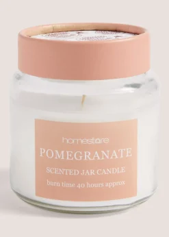 Pomegranate Scented Jar Candle