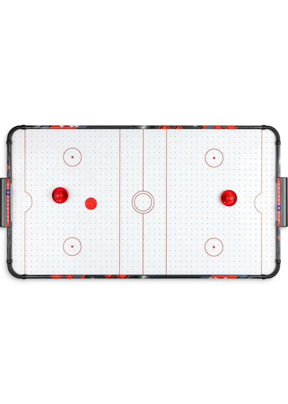 Power Play White/Black Stand Up Air Hockey Games Table (3ft)