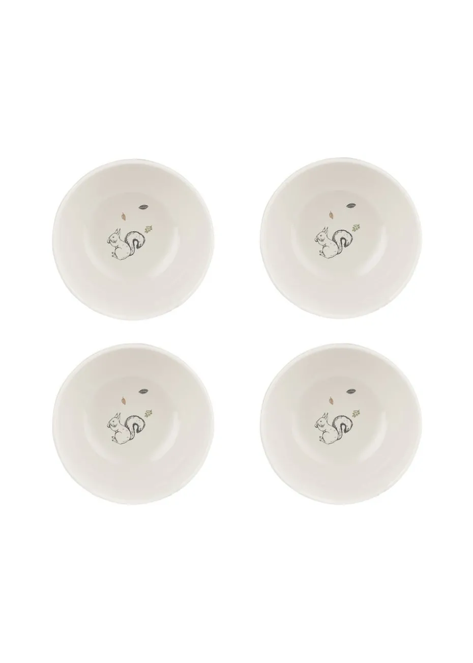 Price & Kensington Woodland Bowls x4 (14cm)