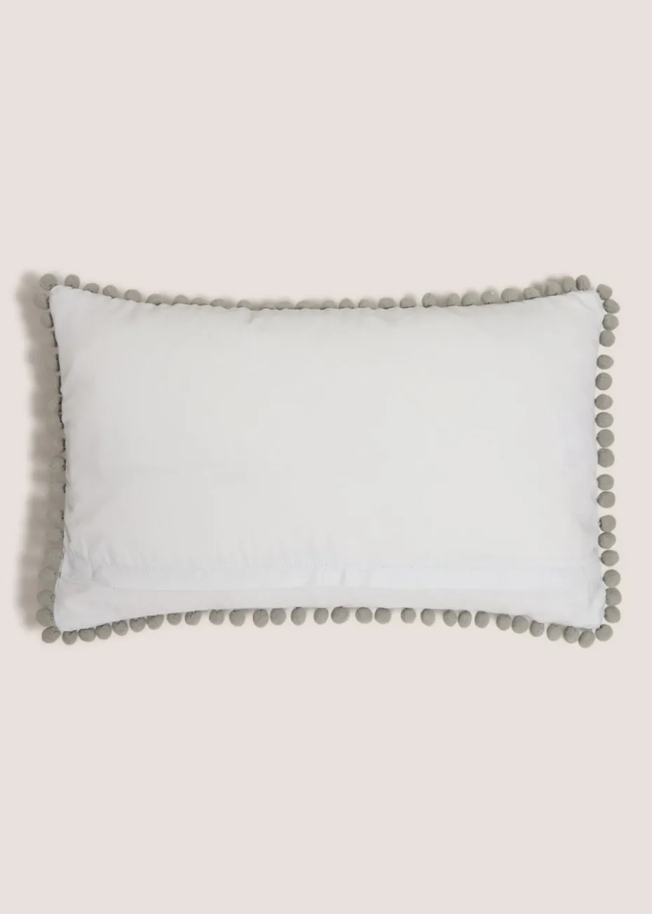 Printed Heart Cushion