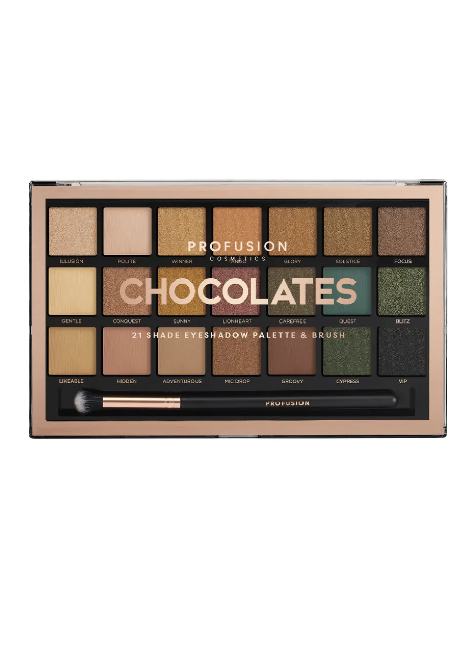 Profusion Cosmetics Chocolate Brown Pro Artistry Chocloates