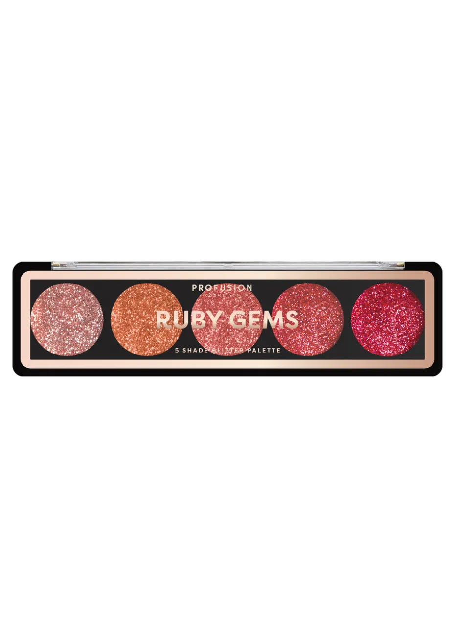 Profusion Cosmetics Glitter Ruby Gems
