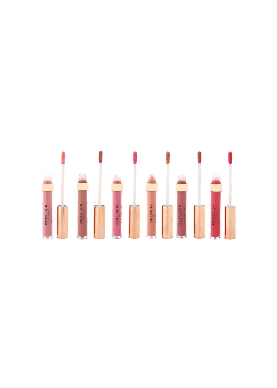 Profusion Cosmetics Glossy Pout Lip Gloss Set 6pc