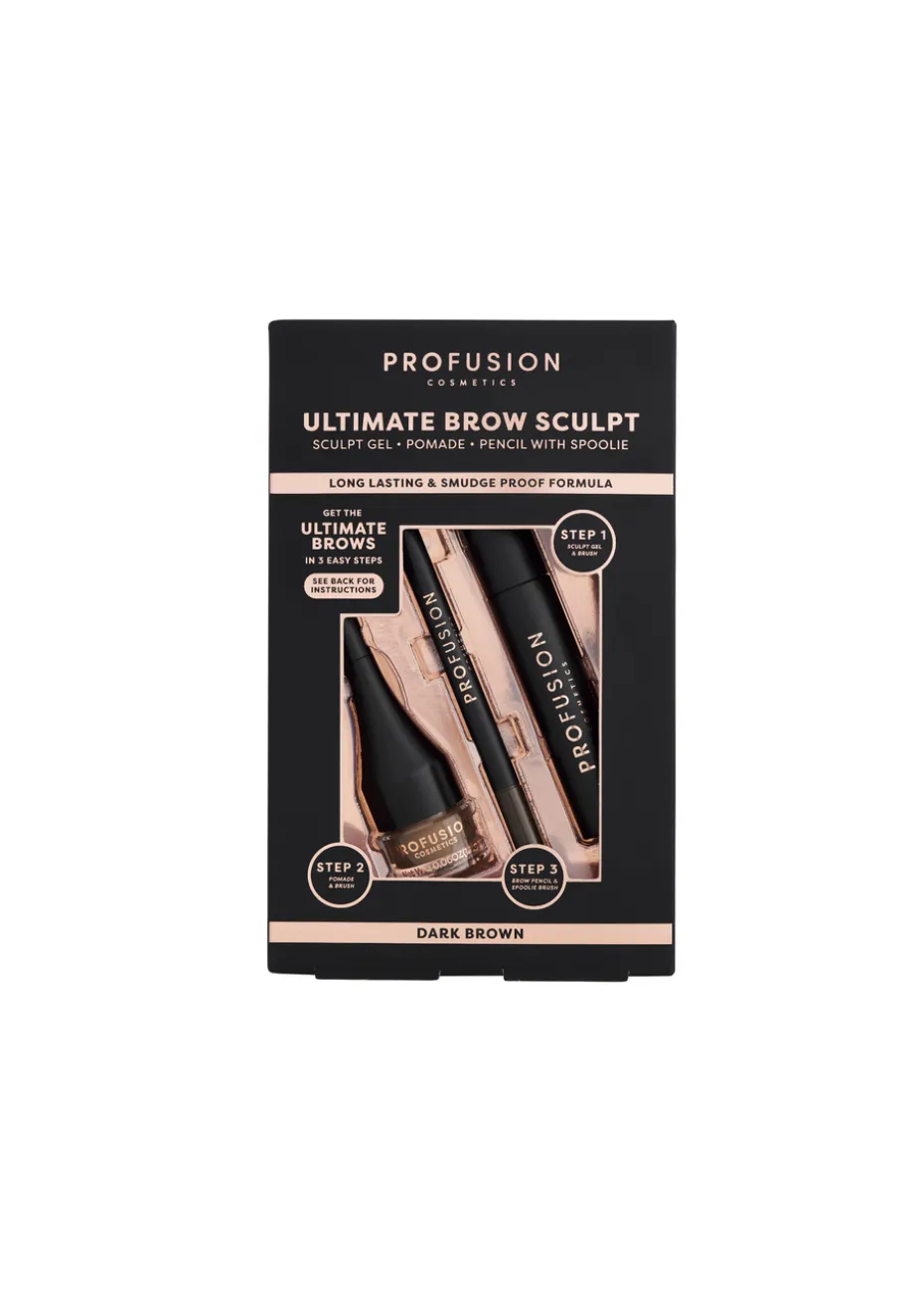 Profusion Cosmetics Ultimate Brow Sculpt Dark Brown
